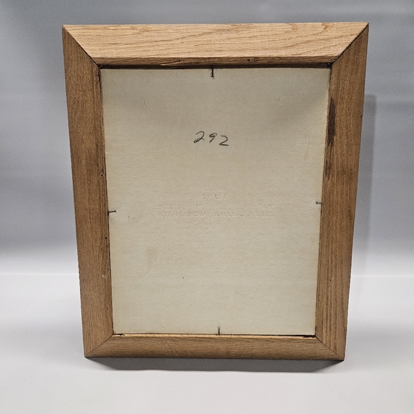 Child Clown With Cat by Beverly Edwards Vintage 1960s Framed Print Umbrella - Picture 3 of 6